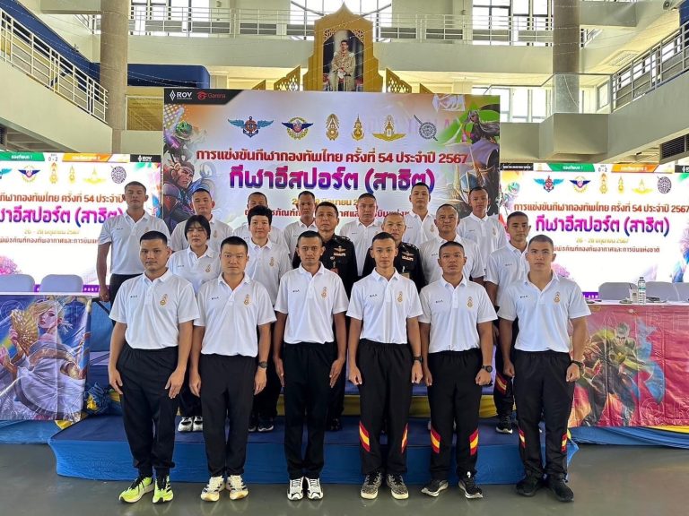 โรงเรียนนายร้อยพระจุลจอมเกล้า ในนามกองทัพบก เข้าร่วมการแข่งขันกีฬากองทัพไทย ณ พิพิธภัณฑ์กองทัพอากาศตั้งแต่วันที่ 26-28 มิถุนายน 2567