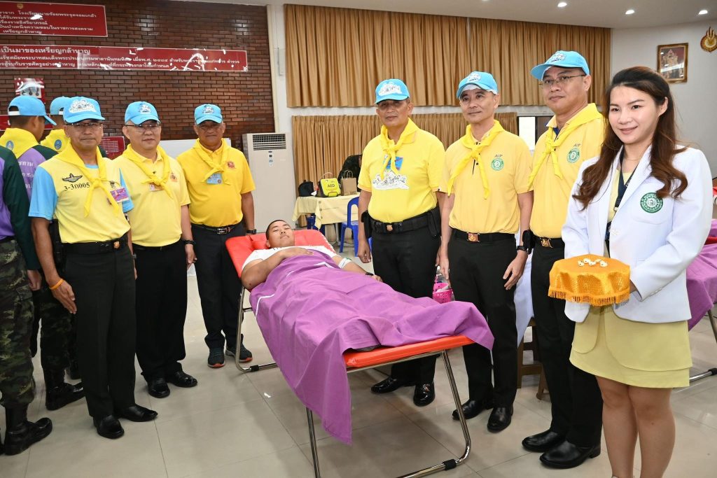 โรงเรียนนายร้อยพระจุลจอมเกล้า จัดกิจกรรม “จิตอาสา บริจาคโลหิต เฉลิมพระเกียรติ พลเอกหญิง สมเด็จพระกนิษฐาธิราชเจ้า กรมสมเด็จพระเทพรัตนราชสุดา ฯ สยามบรมราชกุมารี ครบ ๗๐ พรรษา”