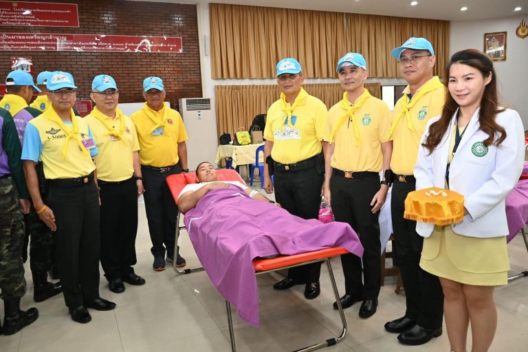 โรงเรียนนายร้อยพระจุลจอมเกล้า จัดกิจกรรม “จิตอาสา บริจาคโลหิต เฉลิมพระเกียรติ พลเอกหญิง สมเด็จพระกนิษฐาธิราชเจ้า กรมสมเด็จพระเทพรัตนราชสุดา ฯ สยามบรมราชกุมารี ครบ ๗๐ พรรษา”