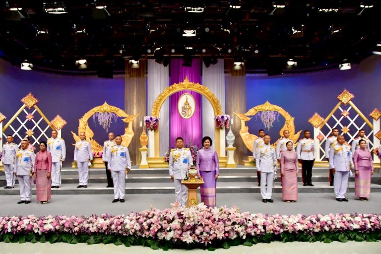 ผู้บัญชาการโรงเรียนนายร้อยพระจุลจอมเกล้า นำข้าราชการโรงเรียนนายร้อยพระจุลจอมเกล้า, นักเรียนนายร้อย และสมาคมแม่บ้านทหารบก สาขา โรงเรียนนายร้อยพระจุลจอมเกล้า ร่วมบันทึกแถบวีดิทัศน์กล่าวถวายพระพรชัยมงคล สมเด็จพระนางเจ้าสุทิดา พัชรสุธาพิมลลักษณ พระบรมราชินี เนื่องในโอกาสวันเฉลิมพระชนมพรรษา ๓ มิถุนายน ๒๕๖๘