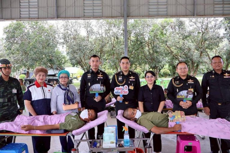 โรงเรียนนายร้อยพระจุลจอมเกล้า จัดกิจกรรม “จิตอาสา บริจาคโลหิต เฉลิมพระเกียรติ พลเอกหญิง สมเด็จพระกนิษฐาธิราชเจ้า กรมสมเด็จพระเทพรัตนราชสุดา ฯ สยามบรมราชกุมารี ครบ ๗๐ พรรษา”