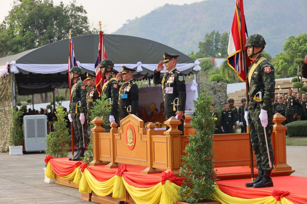 โรงเรียนนายร้อยพระจุลจอมเกล้า จัดพิธีสวนสนามและกระทำสัตย์ปฏิญาณตนต่อธงชัยเฉลิมพล ประจำปี 2569