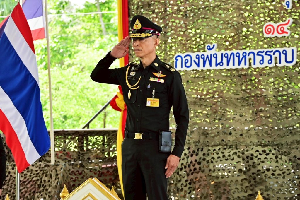 พลตรี คำศักดิ์  นิภานันท์ เสนาธิการ โรงเรียนนายร้อยพระจุลจอมเกล้า เป็นประธานในพิธีเปิดการฝึกทหารใหม่ รุ่นปี 2569 ผลัดที่ 1