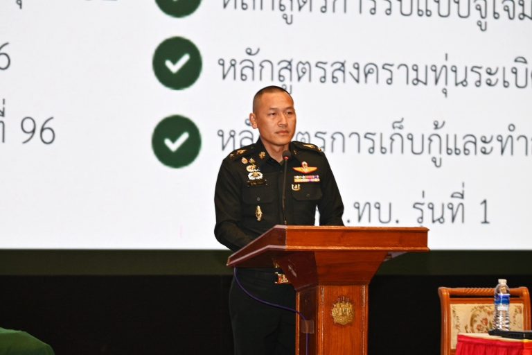 พันโท ศุภวัฒน์ นามม่อง ผู้บังคับกองพันทหารช่างที่ 6 กองพลทหารราบที่ 6 ได้บรรยายพิเศษให้แก่นักเรียนนายร้อยชั้นปีที่ 1–4 ณ หอประชุมโรงเรียนนายร้อยพระจุลจอมเกล้า ในหัวข้อ “Mobility, Anti-Mobility and Survival: บทบาททหารช่างในสนามรบรูปแบบใหม่”